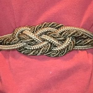 Vintage rope belt